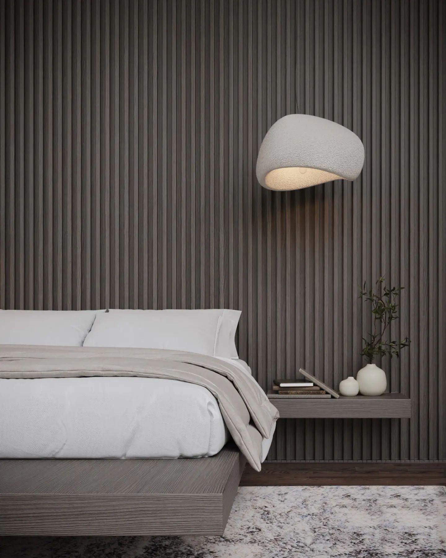 Sleek Contemporary LED Hanging Light Fixture