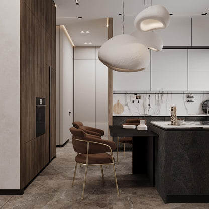Sleek Contemporary LED Hanging Light Fixture