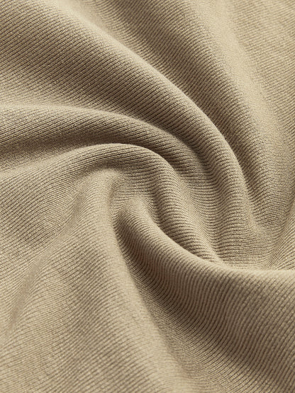 Kit | Ribbed Knit Asymmetric Holiday Clothes T-Shirt