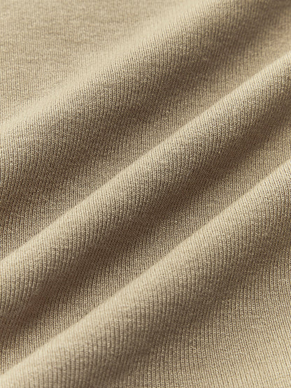 Kit | Ribbed Knit Asymmetric Holiday Clothes T-Shirt