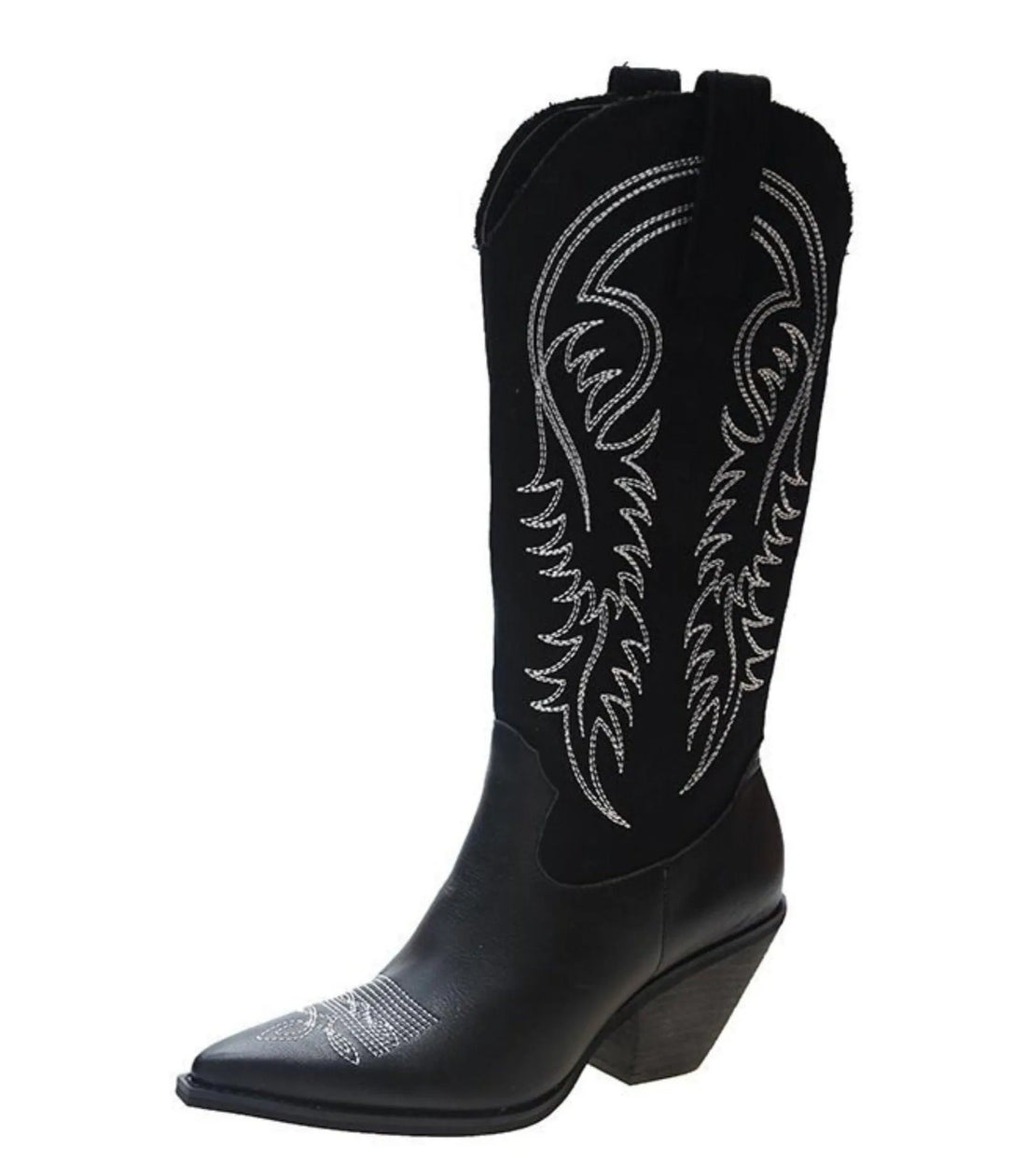 Warm Tall Leather Riding Boots