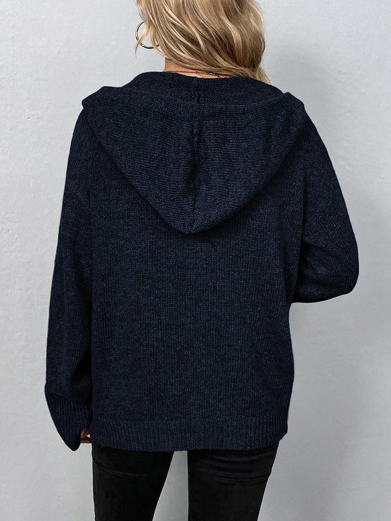 Cozy Hooded Sweater for Women