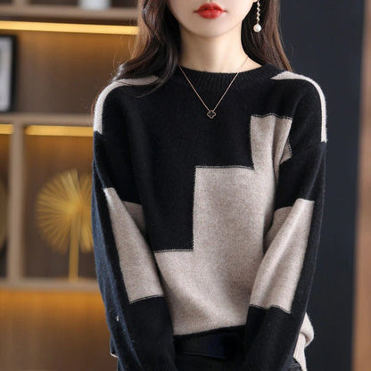 Cozy Relaxed Fit Crew Sweater