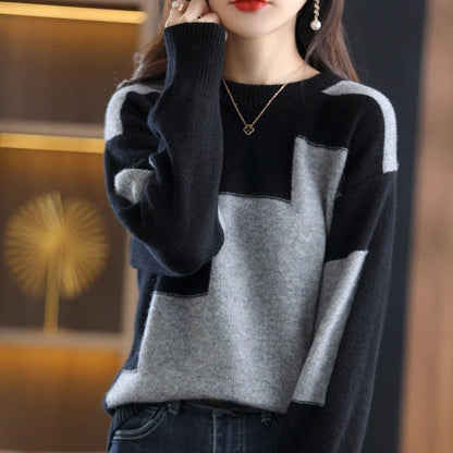 Cozy Relaxed Fit Crew Sweater