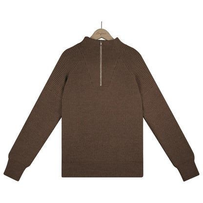Warm Cable Knit Pullover - Sienna