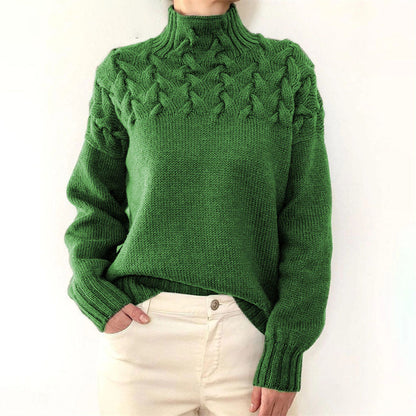 Soft Crew Neck Winter Sweater for Women