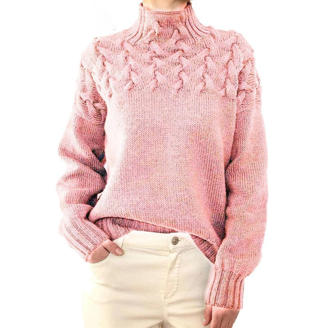 Soft Crew Neck Winter Sweater for Women