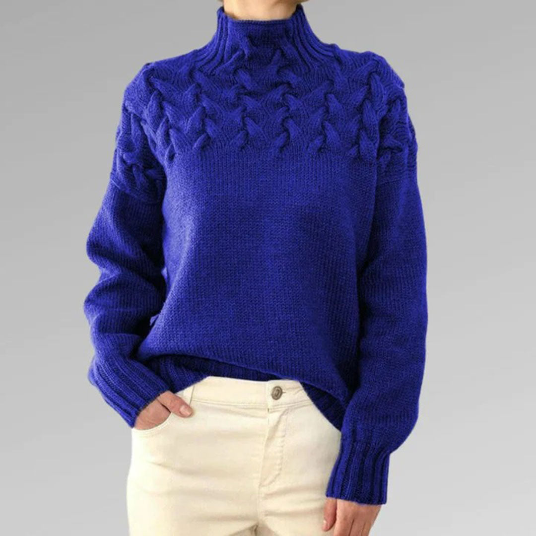 Soft Crew Neck Winter Sweater for Women