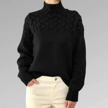 Soft Crew Neck Winter Sweater for Women
