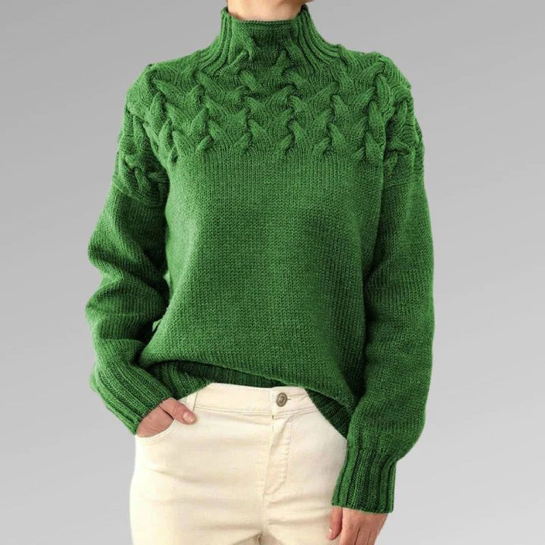 Soft Crew Neck Winter Sweater for Women