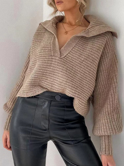 Cozy Crew Neck Sweater - Isolde