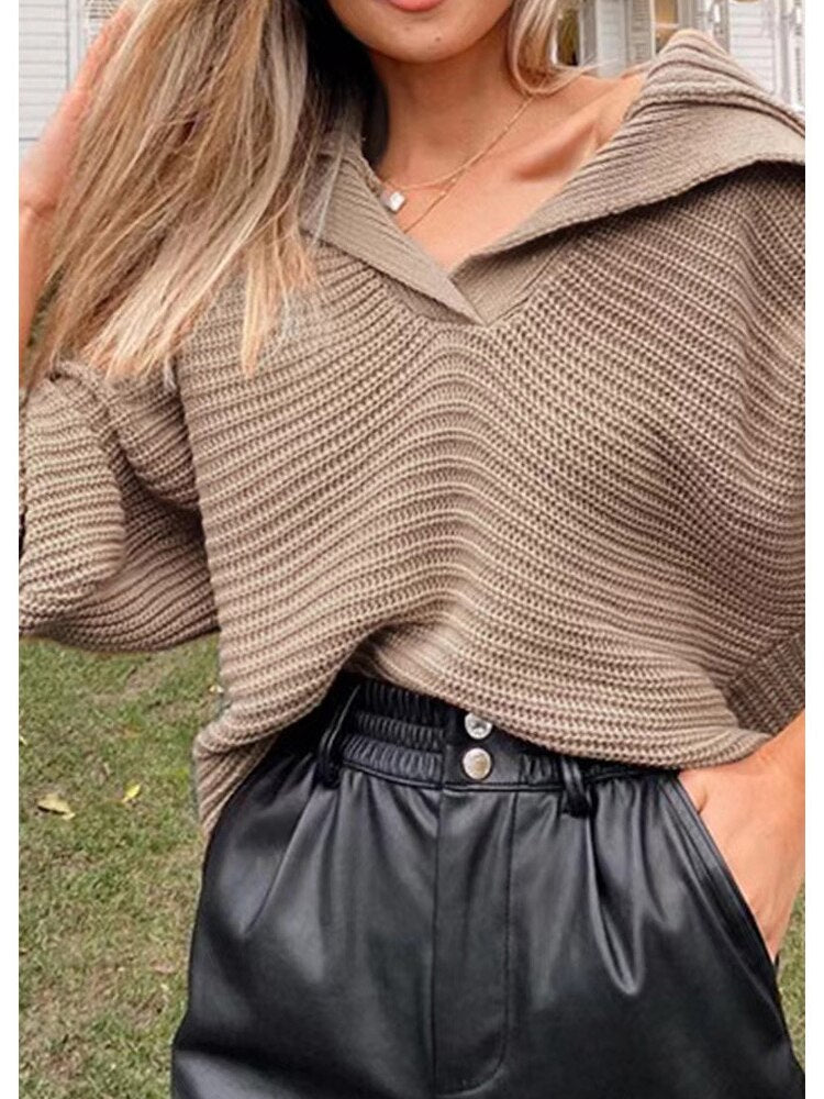 Cozy Crew Neck Sweater - Isolde
