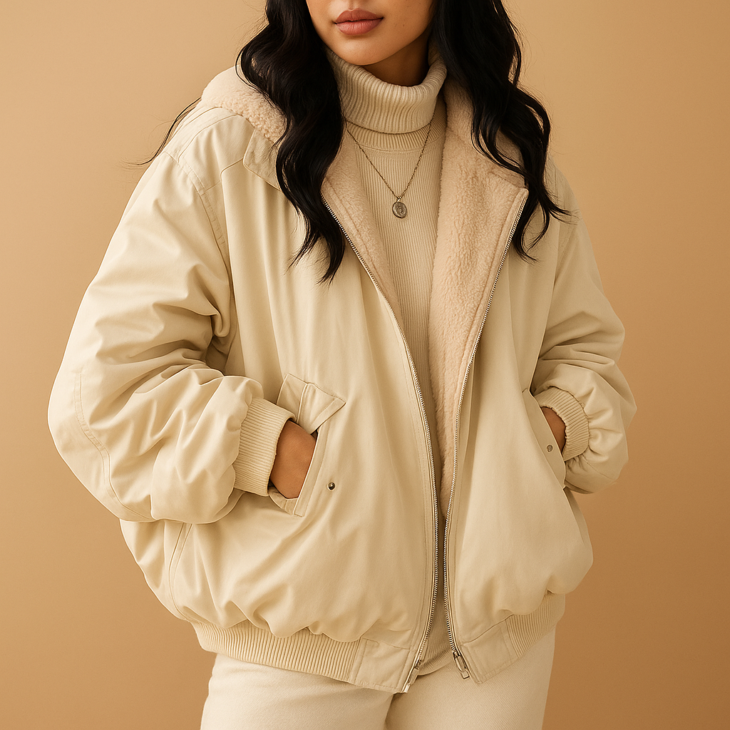 Warm Women's Hooded Parka Coat