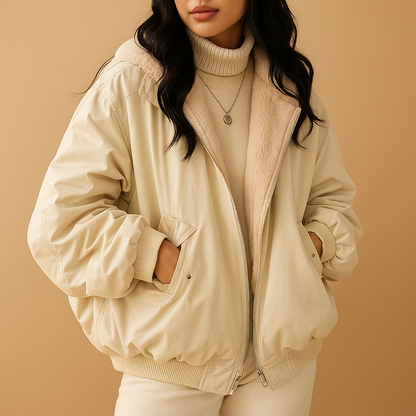 Warm Women's Hooded Parka Coat