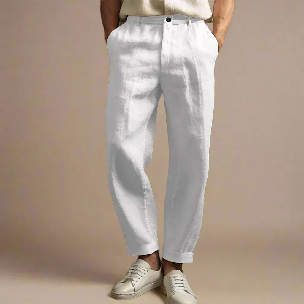 Men's Lightweight Summer Pants with Comfortable Fit
