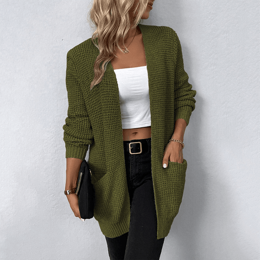 Soft Women's Oversized Cardigan with Pockets - OutfitLondon