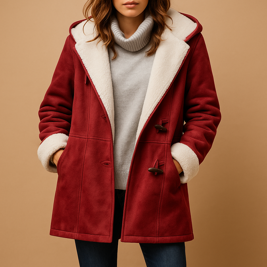 Warm Faux Fur Insulated Winter Coat - OutfitLondon