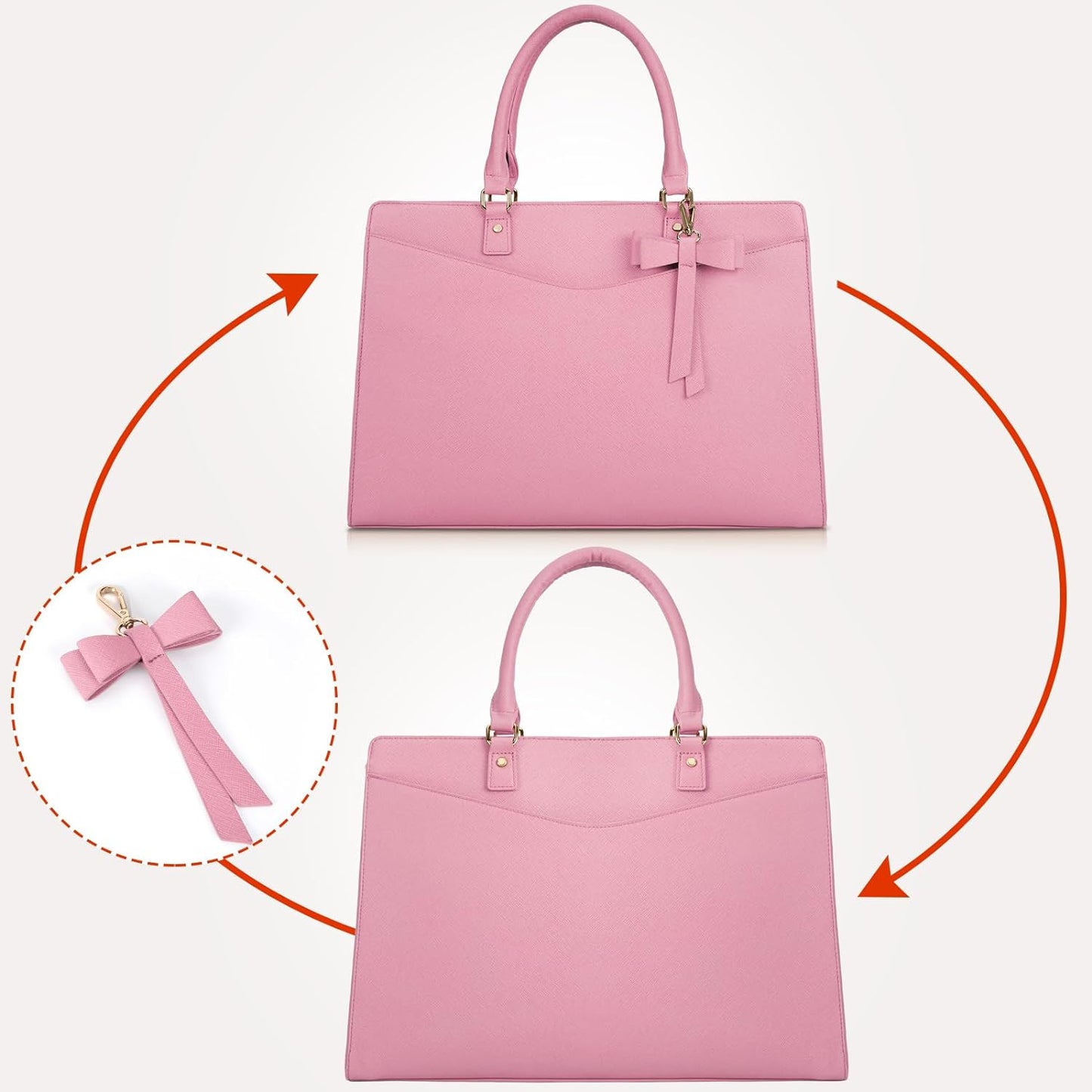 Professional Ladies Laptop Handbag with Multiple Pockets