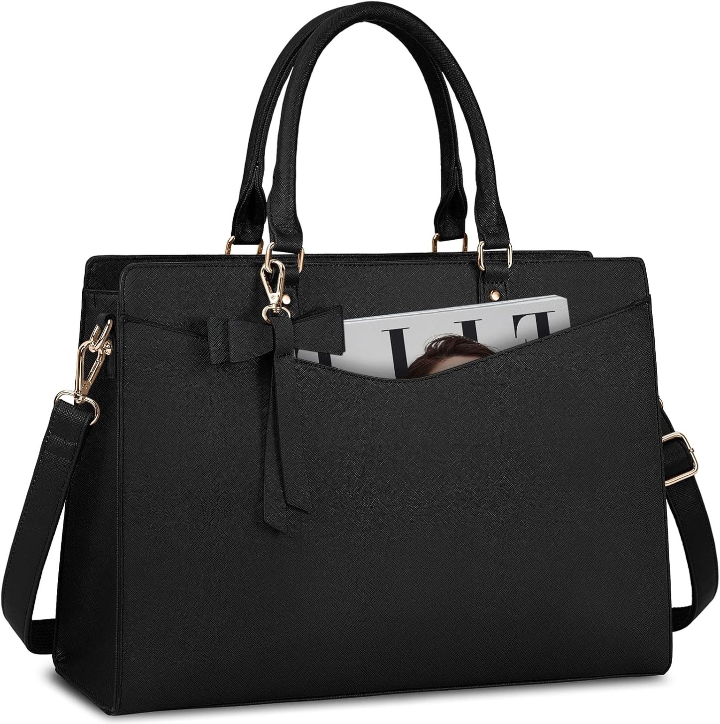 Professional Ladies Laptop Handbag with Multiple Pockets