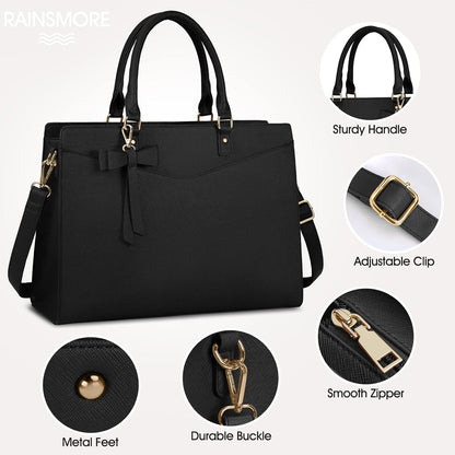 Professional Ladies Laptop Handbag with Multiple Pockets