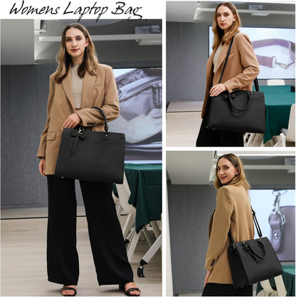 Professional Ladies Laptop Handbag with Multiple Pockets