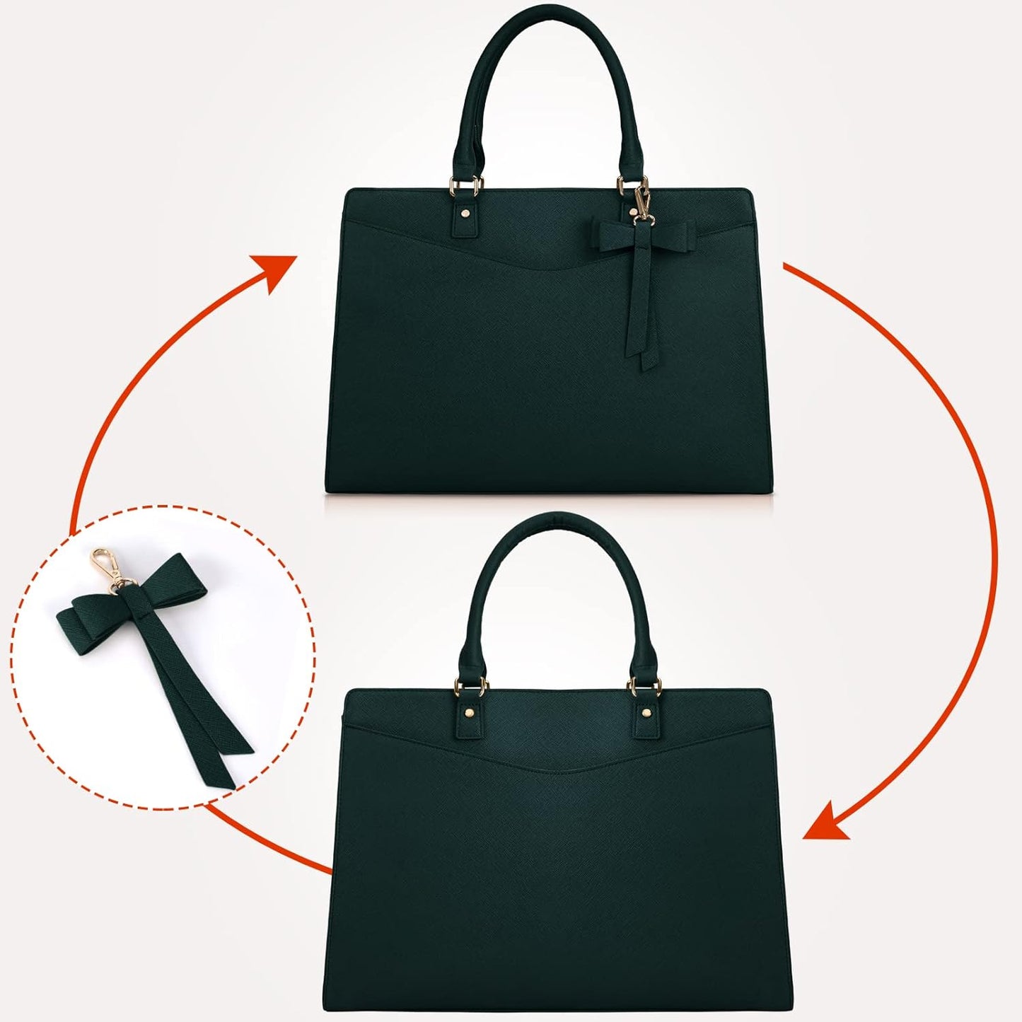 Professional Ladies Laptop Handbag with Multiple Pockets
