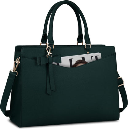 Professional Ladies Laptop Handbag with Multiple Pockets - OutfitLondon