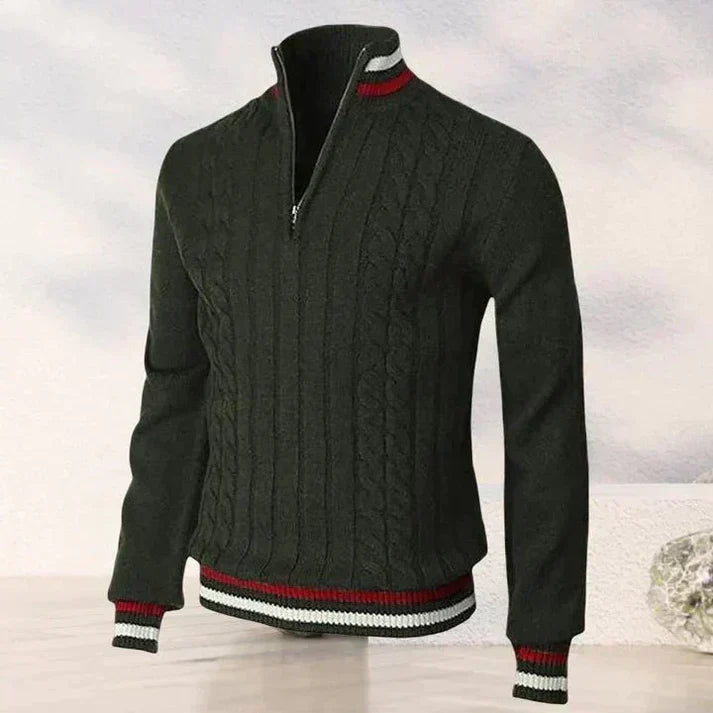 Classic Mens Thick Knit Sweater