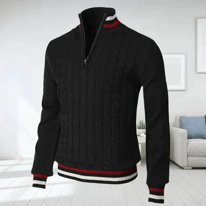 Classic Mens Thick Knit Sweater