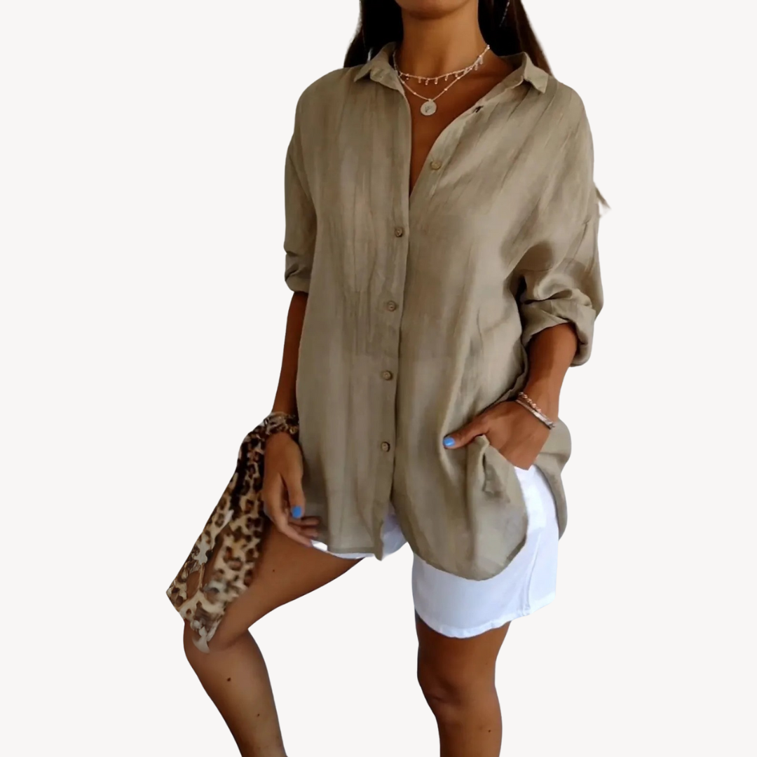 Classic Ladies Breathable Casual Shirt