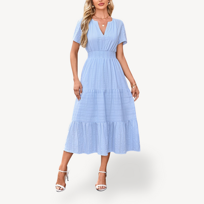 Layered Mid Length Women's Dress