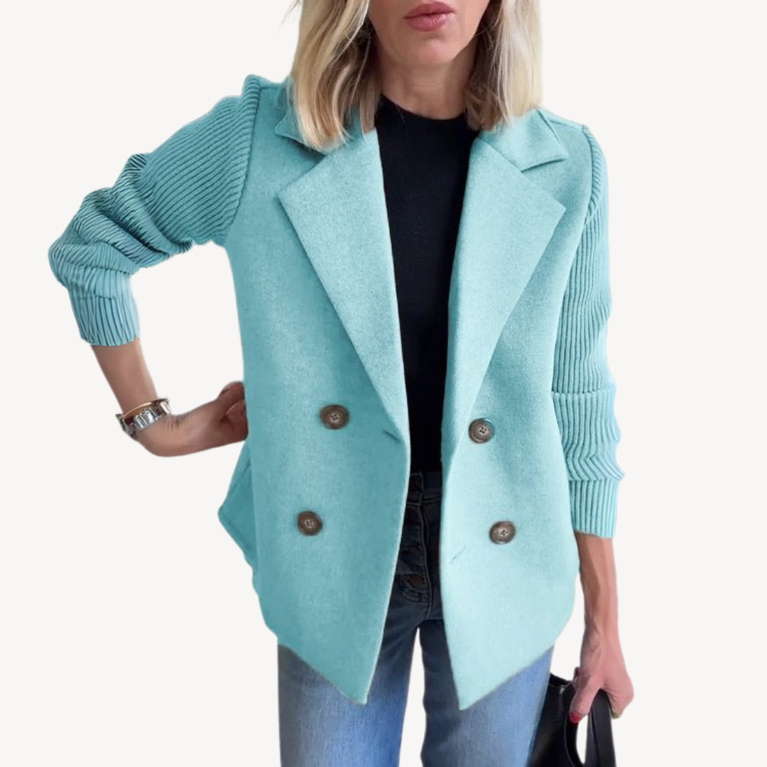 Classic Fit Wool Blazer for Women