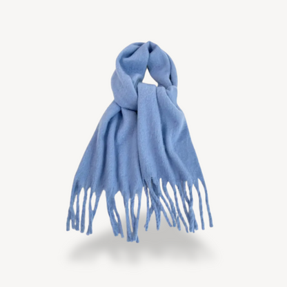 Plush Fuzzy Winter Scarf