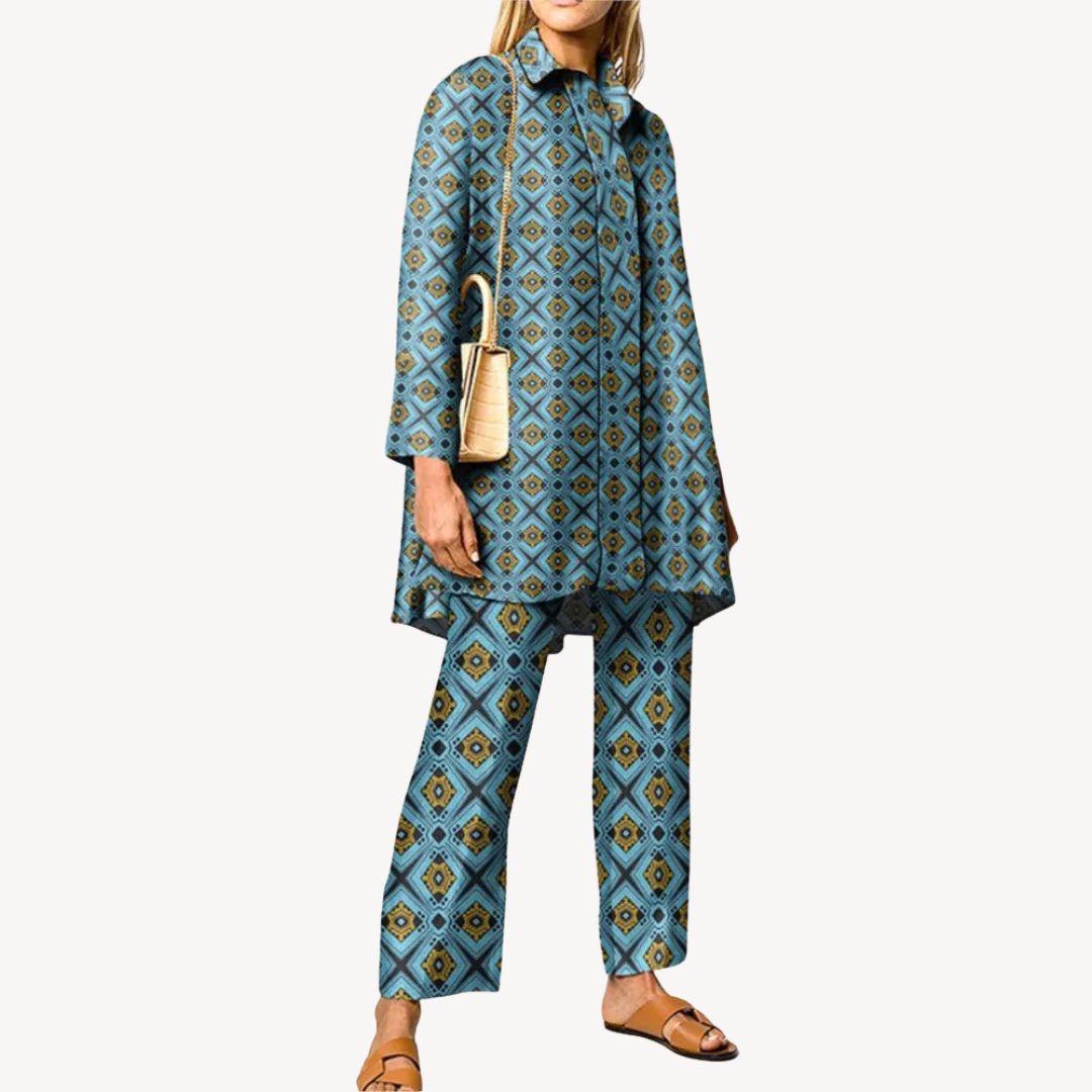 Geometric Pattern Matching Outfit