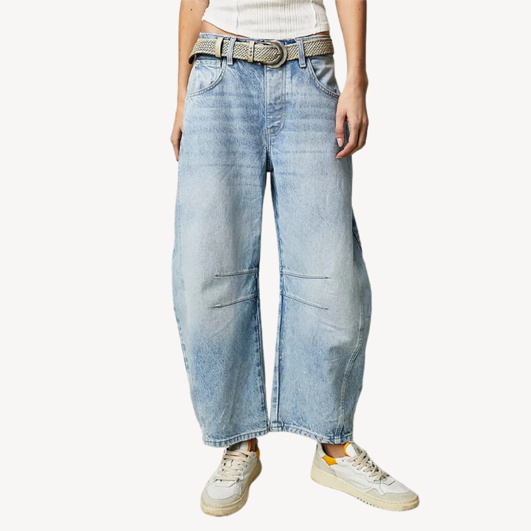 Ladies Loose Fit Jeans Pants
