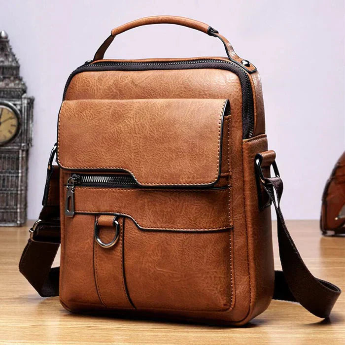 Stylish Genuine Leather Tote Bag - OutfitLondon