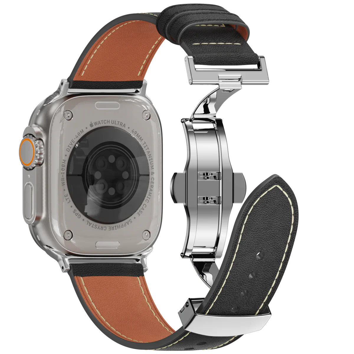 Premium Quality Leather Smartwatch Band - OutfitLondon