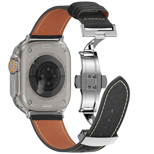 Premium Quality Leather Smartwatch Band - OutfitLondon