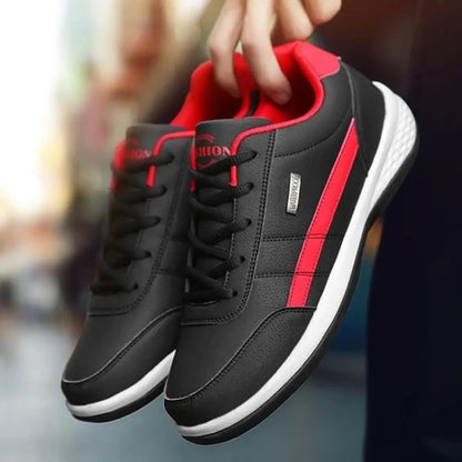 Comfortable Men's Leather Walking Shoes