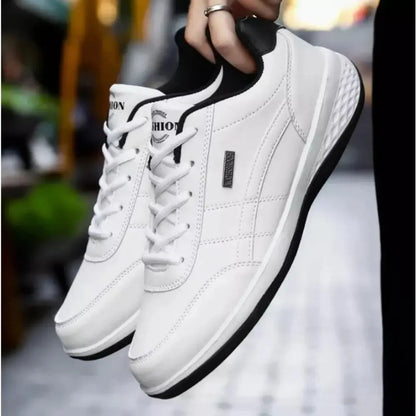 Comfortable Men's Leather Walking Shoes - OutfitLondon