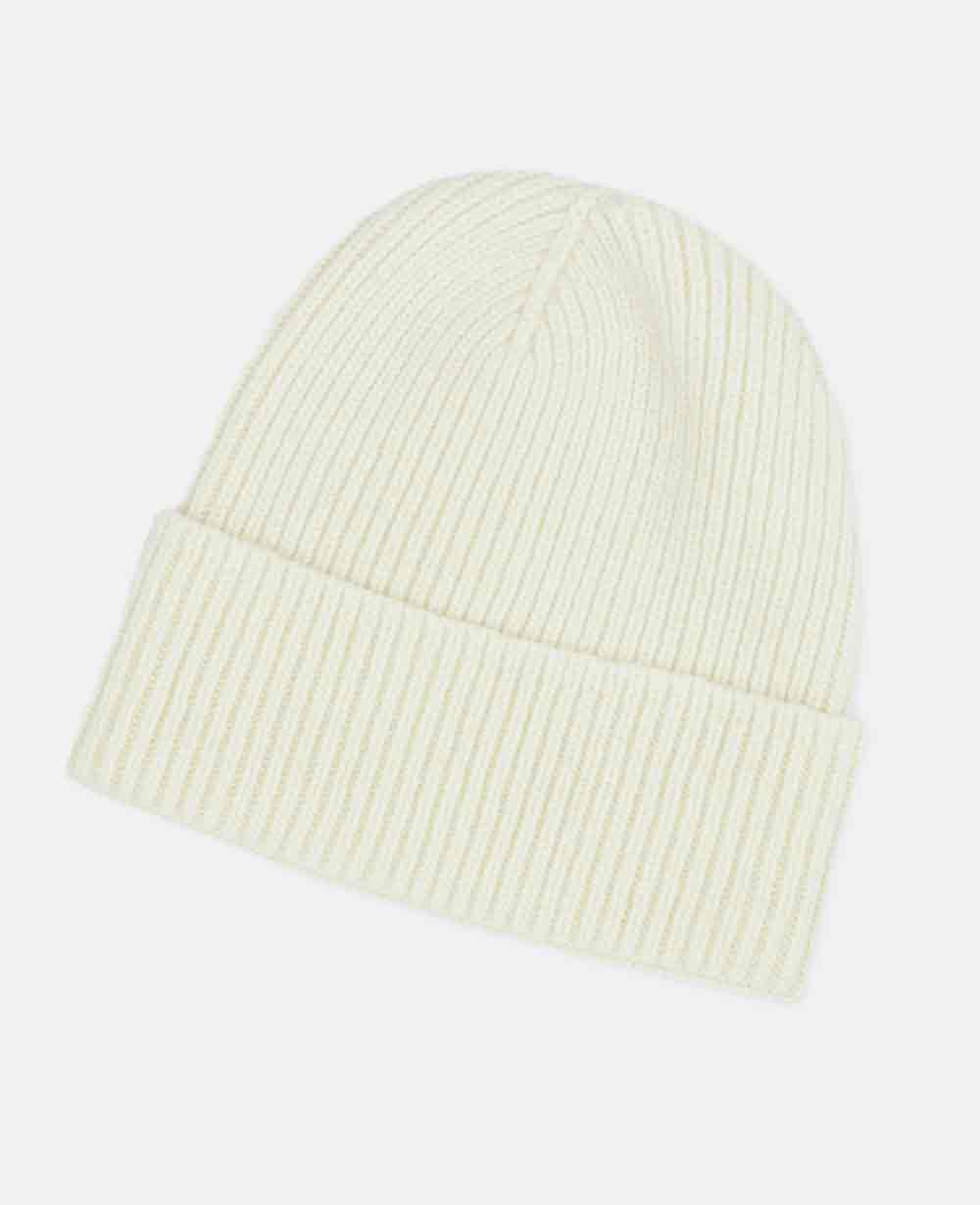 Soft Cream Winter Beanie - OutfitLondon
