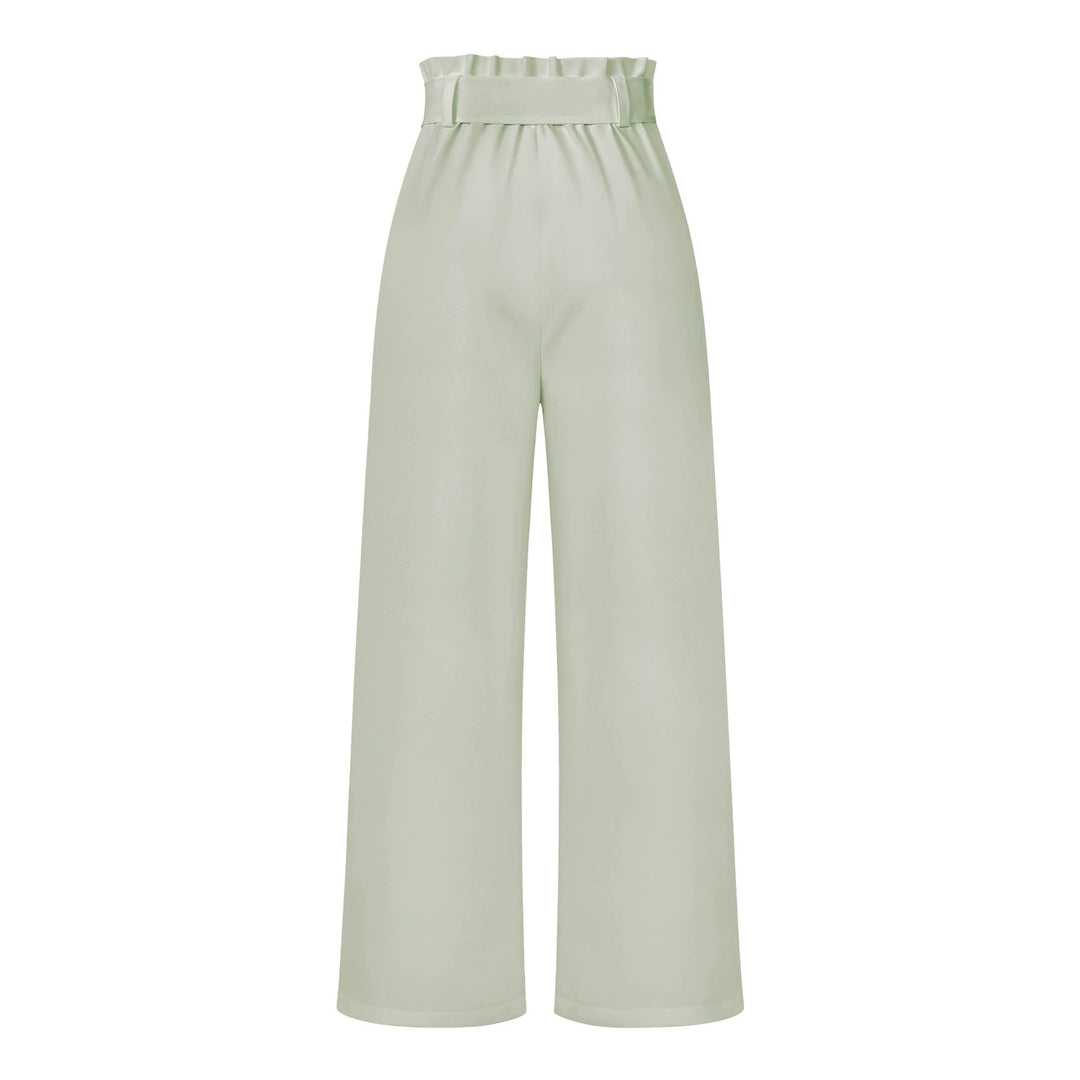Elegant High Waisted Wide Leg Pants for Women