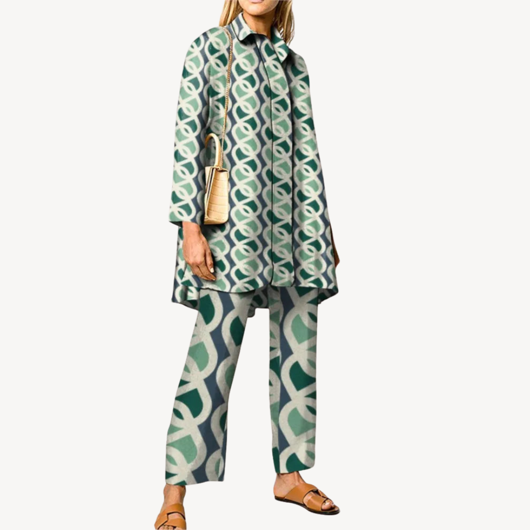 Geometric Pattern Matching Outfit