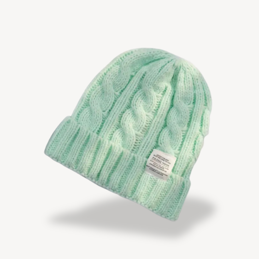Warm Slouchy Beanie for Women - Cozy Wool Hat