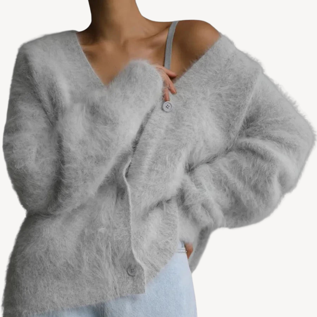 Soft Ladies Open Front Cardigan Sweater
