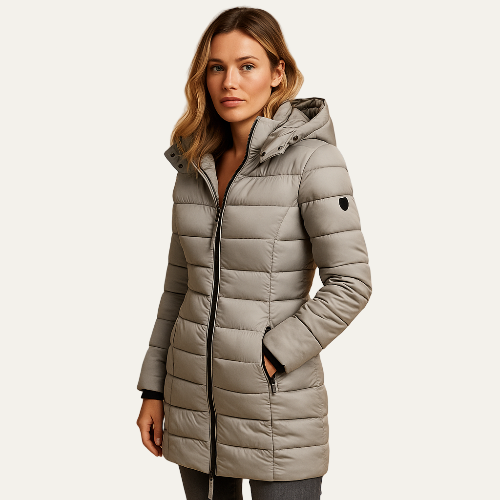 Warm Water Resistant Parka Jacket