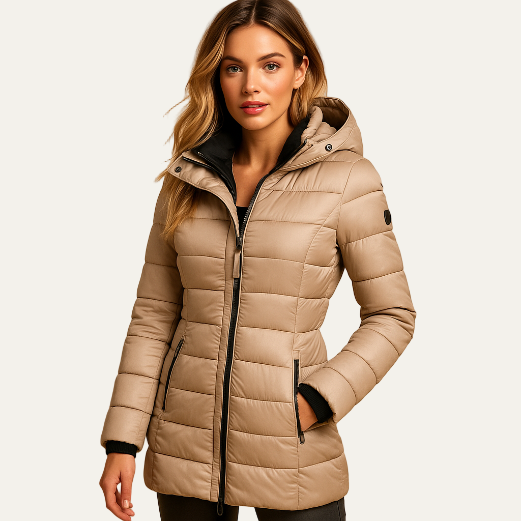 Warm Water Resistant Parka Jacket