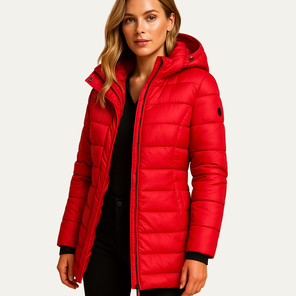 Warm Water Resistant Parka Jacket