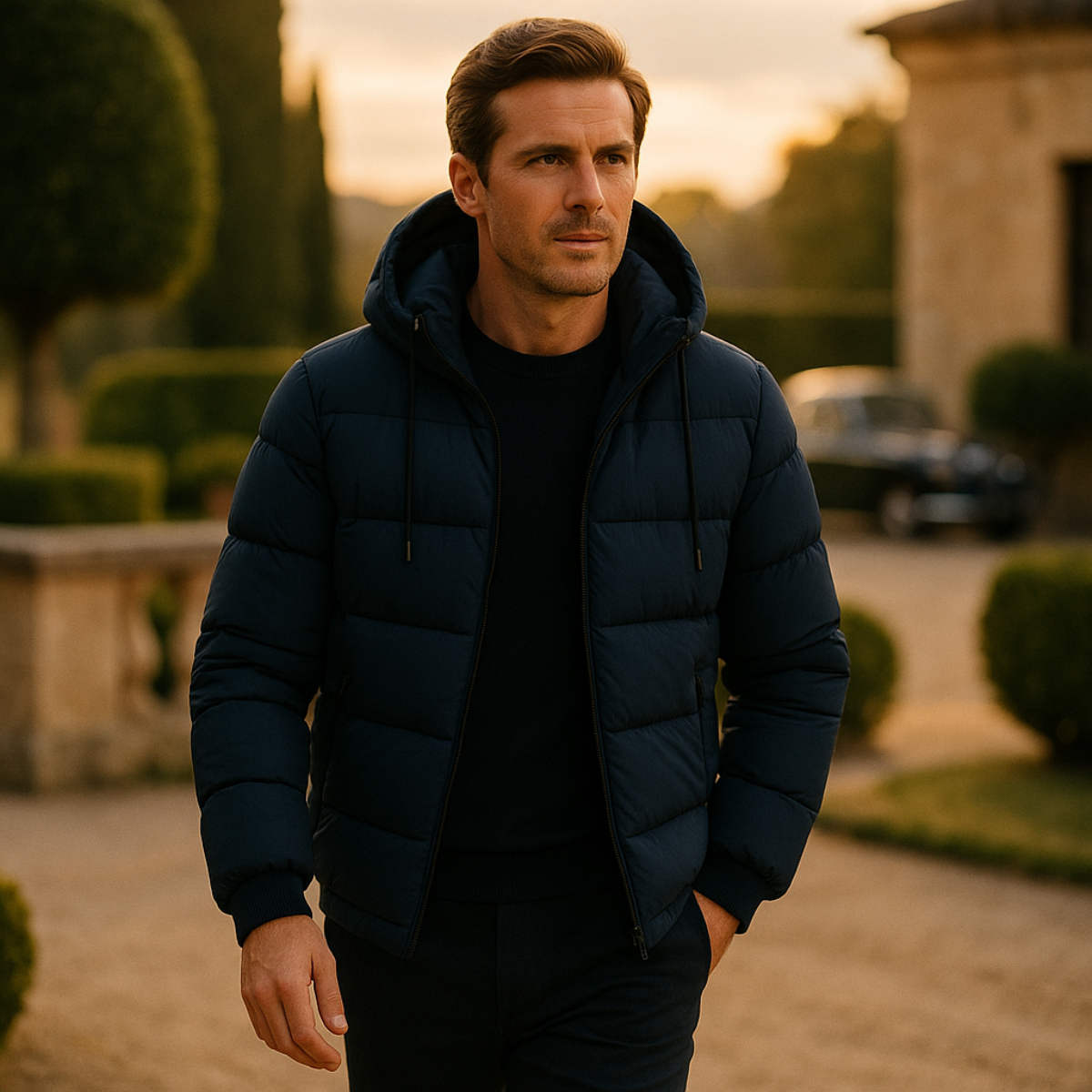 Premium Insulated Mens Puffer Coat Limited Edition