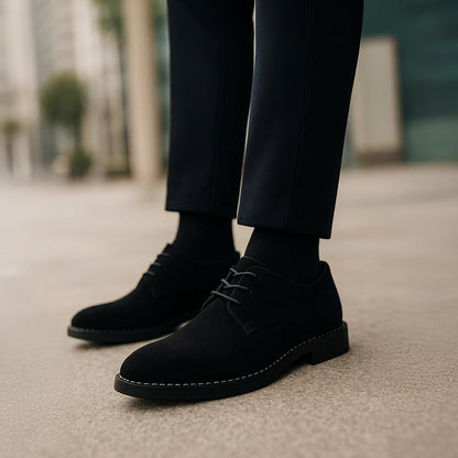 Luxury Suede Dress Shoes for Men - Formal Events
